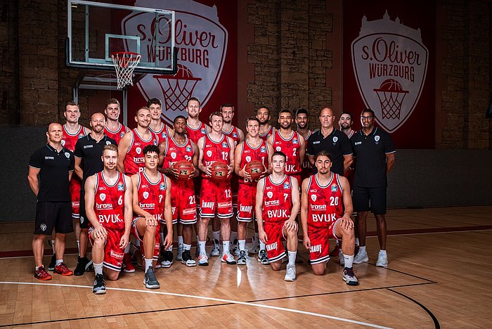 Teamfoto s.Oliver Würzburg 2019/2020