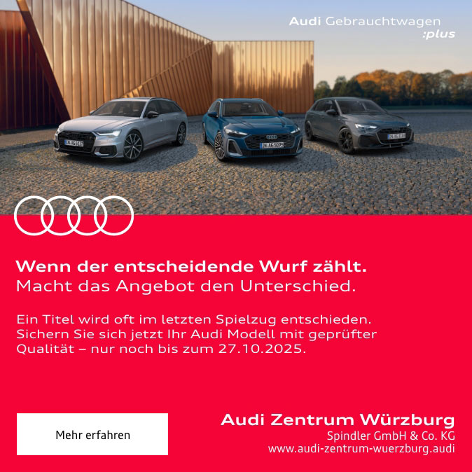 Zum audi Zentrum Würzburg